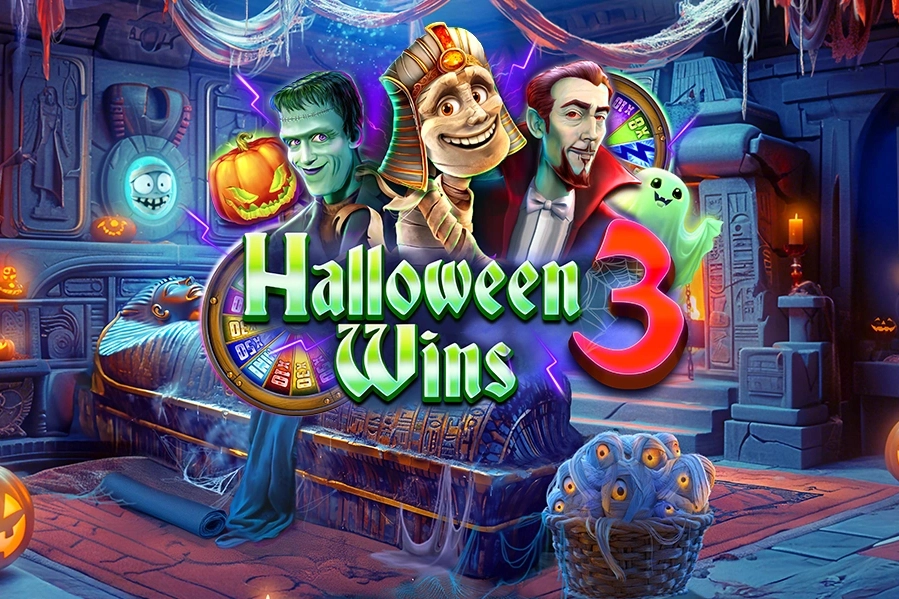 Halloween Wins 3 demo slot game by Red Rake Gaming