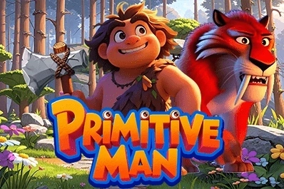 Primitive Man demo slot game by KA Gaming