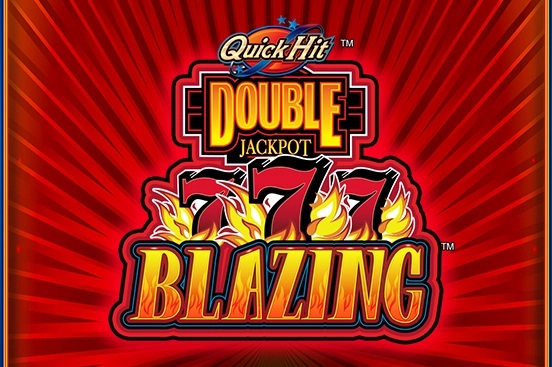 Quick Hit Double Jackpot Blazing 777's demo slot game by Light & Wonder