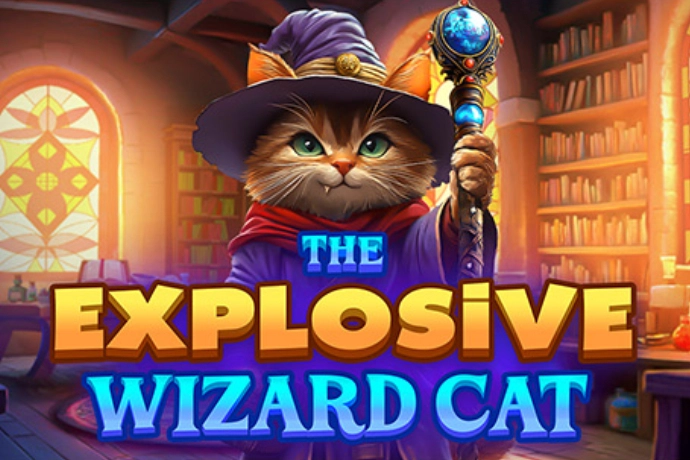 The Explosive Wizard Cat