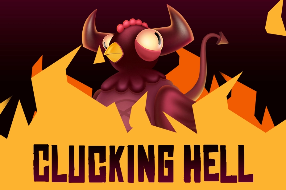 Clucking Hell demo slot game by BGaming