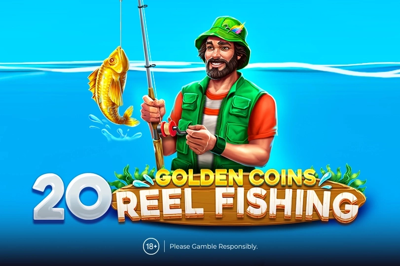 20 Golden Coins: Reel Fishing demo slot game by Amusnet