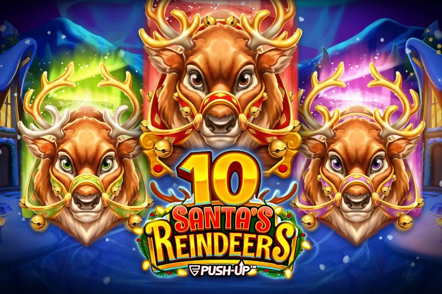 10 Santa's Reindeers Demo Slot