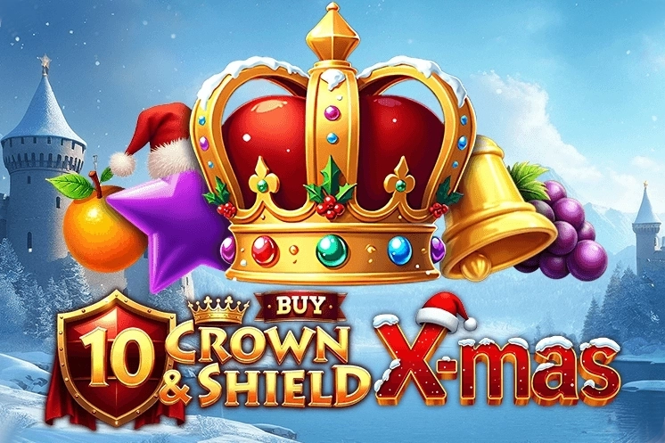 10 Crown & Shield Buy Xmas demo slot game by Excellent Reel